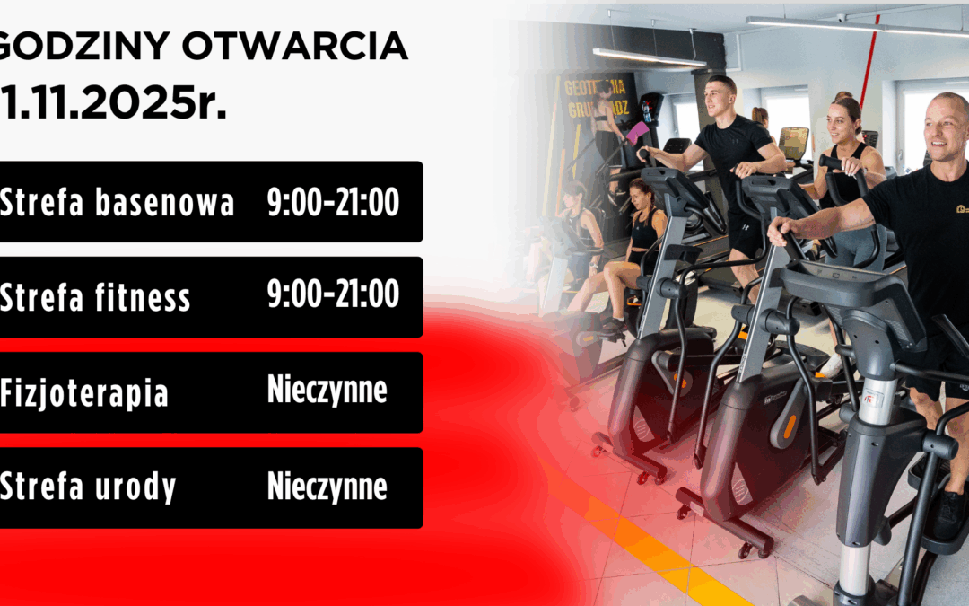 Godziny otwarcia 11 listopada