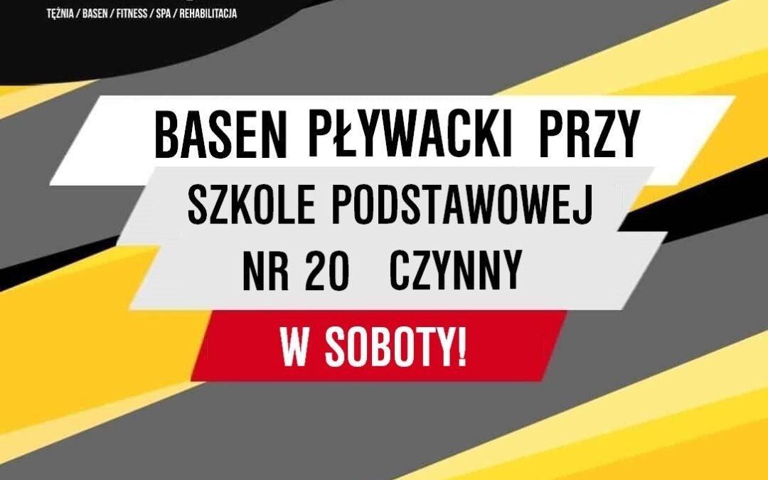 ZAPRASZAMY NA BASENY SOLANKOWE I BASEN PŁYWACKI