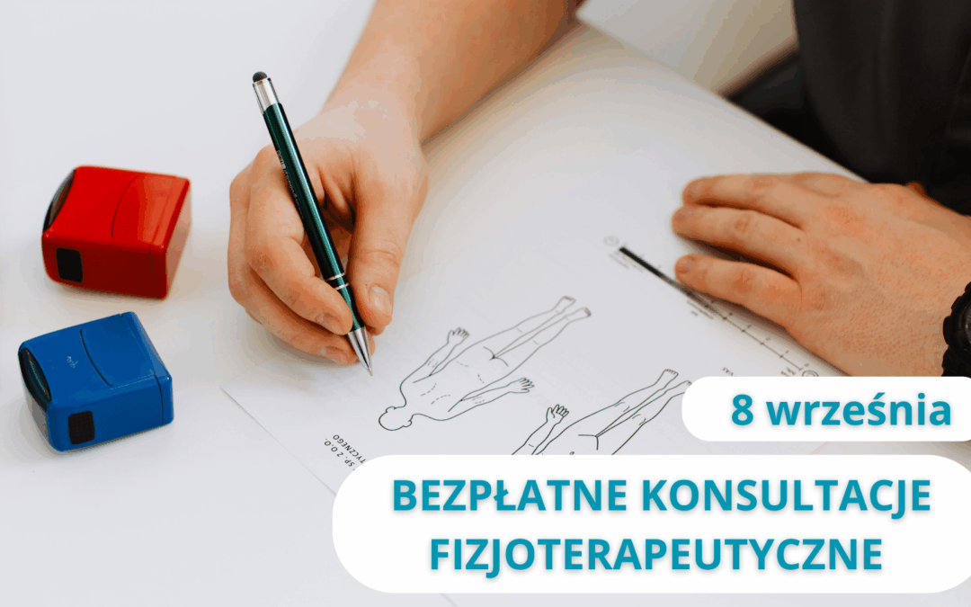 Bezpłatne konsultacje fizjoterapeutyczne – zarezerwuj miejsce!