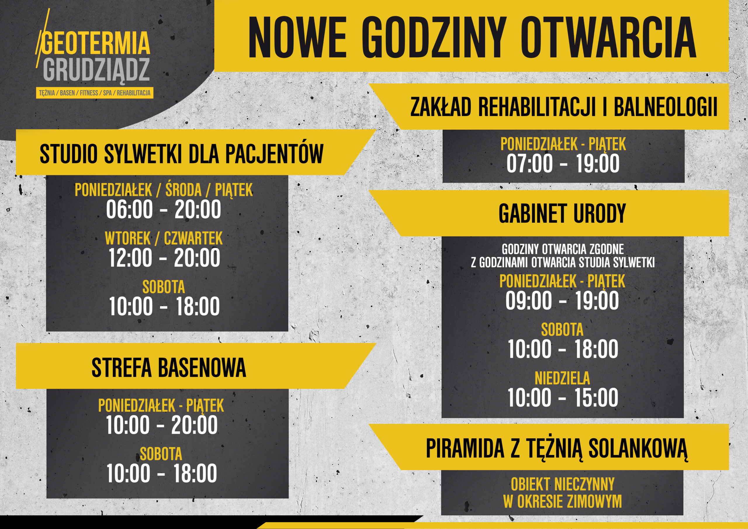 Godziny otwarcia Geotermia Grudziądz