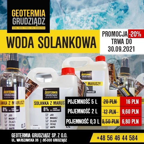 PROMOCJA WODY SOLANKOWEJ